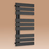 Grzejnik łazienkowy Nameless 1186x500mm przyłacze D50mm czarny struktra C33